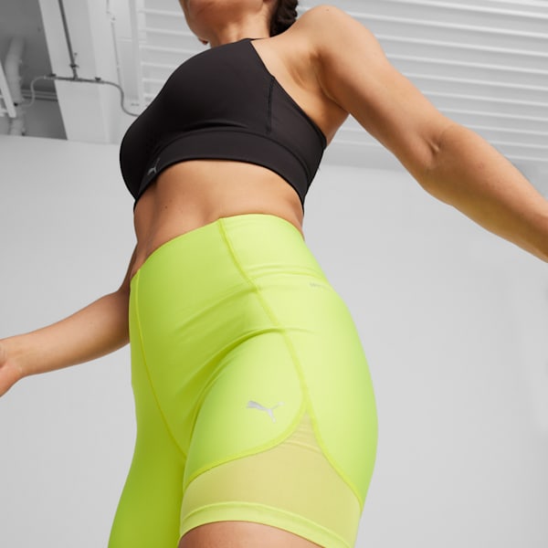 RUN ULTRAFORM 6" Women's Running Shorts, Lime Pow, extralarge